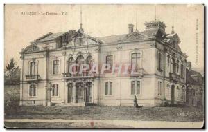 Old Postcard Mayenne The Theater