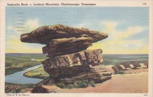 Tennessee Chattanooga Umbrella Rock Lookout Mountain 1949