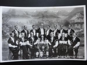 Switzerland: Luzern Yoldeling Team AUTOGRAPHED Portrait JODLERKLUB EDELWEISS