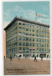 Morning Ledger Evening News Newspaper Building Tacoma Washington postcard