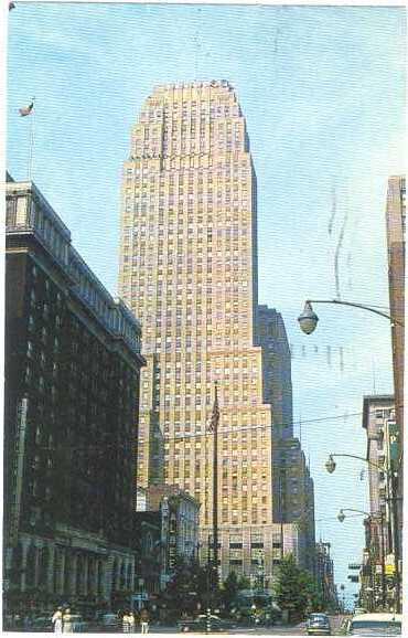 Carew Tower - Fountain Square Cincinnati Ohio OH 1961