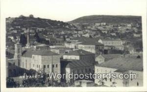 Nazareth, Israel   Real Photo