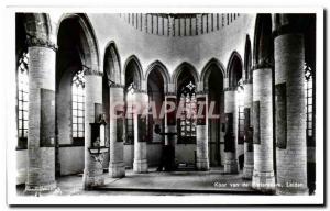 Postcard Modern Koor Van Leiden Pieterakerk