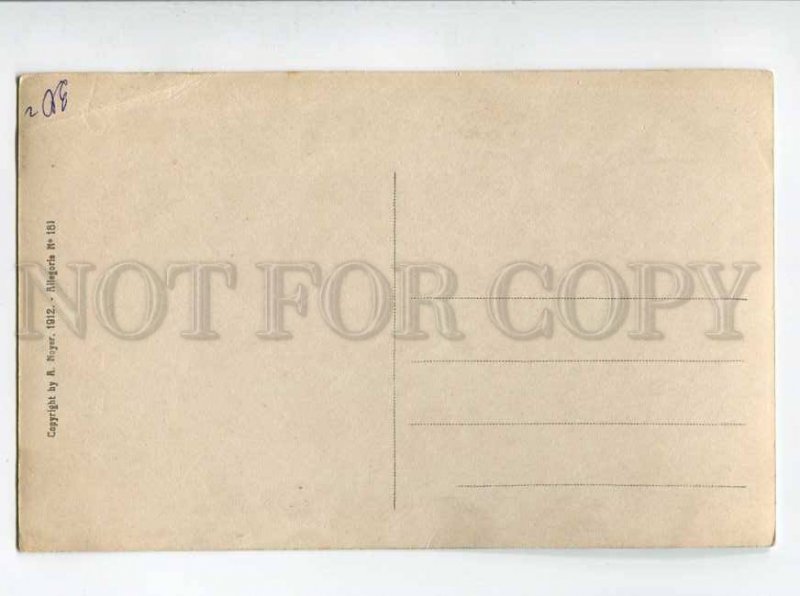 3072439 Shepherd & WITCH by MASTROIANNI vintage Allegorie #181