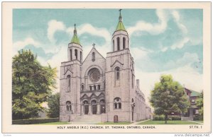 Holy Angels (R. C.) Church, St. Thomas, Ontario, Canada, 20-30s