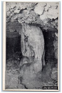 Jenny Lind's Arm Chair Mammoth Cave Kentucky KY Vintage Unposted Postcard