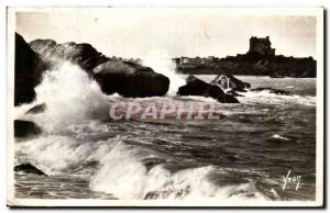 Postcard Old Ploumanac & # 39h Big Sea