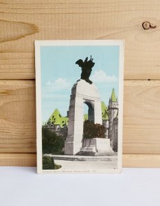 Canadian National Memorial Ottawa Antique Postcard 1910s 3.5 x 5.5