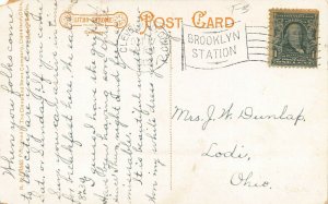 LPS32 COLLINWOOD Ohio Town View Postcard