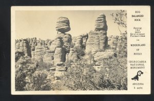 RPPC CHIRICAHUA NATIONAL MONUMENT ARIZONA VINTAGE REAL PHOTO POSTCARD