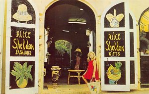 Alice Sheldons Island Gift Shop Saint Thomas Virgin Islands Postcard