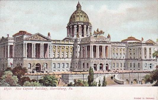 New Capitol Building Harrisburg Pennsylvania