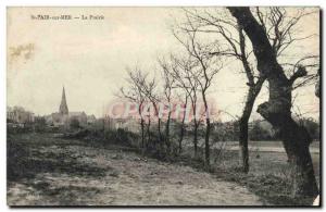 Old Postcard Saint Pair Sur Mer La Prairie