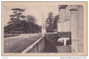 MALMAISON, Ditchs before the Castle's West-front, Paris, France, 10-20s