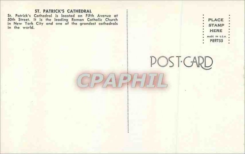 'Modern Postcard St Patrick''s Cathedral'