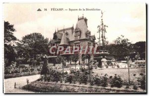 Postcard Fecamp Old Square of Benedictine