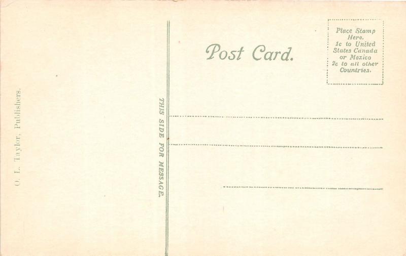 E80/ Athens County Ohio Postcard c1910 Hotel Berry Stores 1