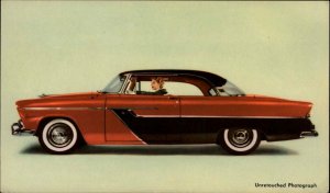 1955 Plymouth Belvedere Sport Coupe Car Auto Promo Advertising Postcard