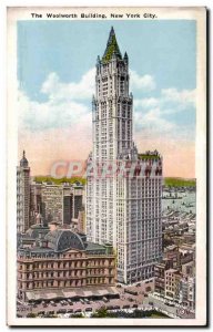 Old Postcard The Woolworth Building New York City