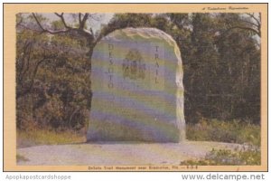 Florida Bradenton DeSoto Trail Monument Dexter Press