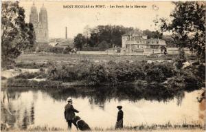 CPA St-NICOLAS-de-PORT - Bords de la Meurthe (483727)