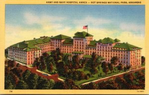 Arkansas Hot Springs Army and Navy Hospital Annex Curteich