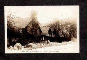 ON Old Mill Tea Gardens Restaurant Toronto Ontario Canada Real Photo RPPC PC