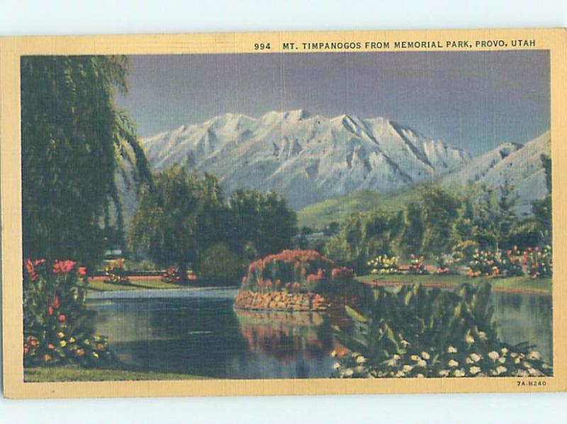 Unused Linen PARK SCENE Provo Utah UT H2196