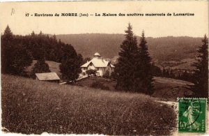 CPA Env. de MOREZ La Maison de ancetres maternels de Lamartine (447076)