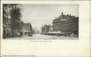 East Boston MA Central Square c1905 Postcard