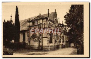 Old Postcard Aix Les Bains L & # 39Abbaye D & # 39Hautecombe Facade