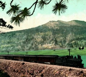 Chicago Portland Special 1906 Oregon Railroad Rochester UDB Postcard UNP Unused 