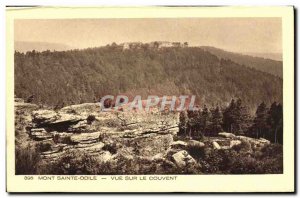 Old Postcard Mont Sainte Odile View Of The Convent