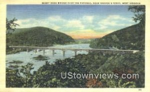 Sandy Hook Bridge, Potomac - Harpers Ferry, West Virginia