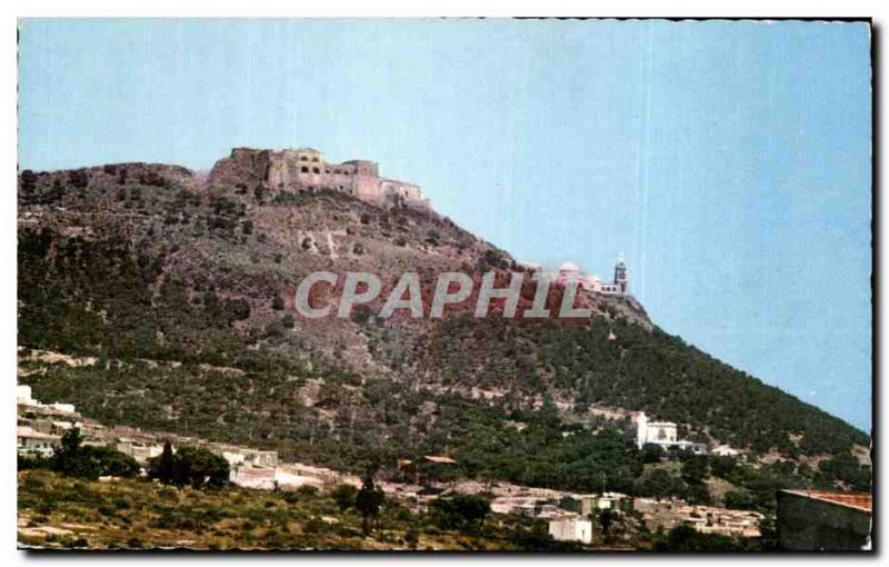 Old Postcard Oran Fort Santa Cruz Basilica