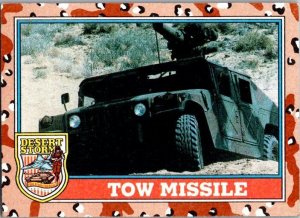 Military 1991 Topps Dessert Storm Card M22054 Tube-Launched Missile sk21311