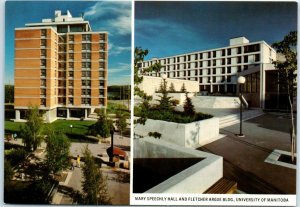 M-18061 Mary Speechly Hall And Fletcher Argue Bldg University of Manitoba Canada