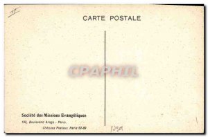 Old Postcard Advertisement Evangelical Missionary Society Boulevard Arago Paris