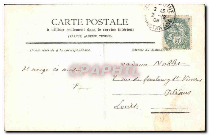 Old Postcard Constantine Rhummel Gorge the Vaults