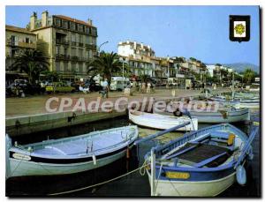 Postcard Modern Bandol Quay De Gaulle