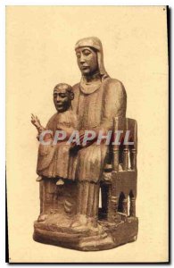 Old Postcard Moulins Black Madonna Cathedral XII S M M collection Initiative ...