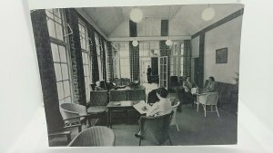 Vintage Postcard Burton Manor College - The Lounge 1960s Unposted Neston