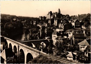 CPM Uzerche - Vue Generale - Le Viaduc - Ligne Uzerche-Tulle (1060115)