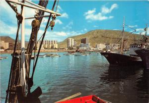 BG27376 los cristianos vista parcial del puerto  ship bateaux   spain