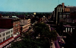 Canada King Street Hamilton Ontario Canada Chrome Postcard 08.75