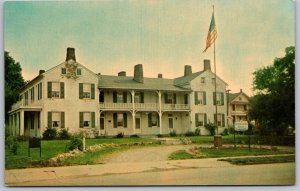 Springfield Ohio 1970s Postcard Historic Pennsylvania House