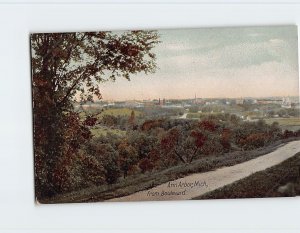 Postcard Ann Arbor, from Boulevard, Ann Arbor, Michigan