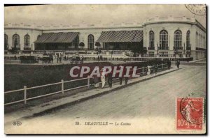 Old Postcard Deauville Casino