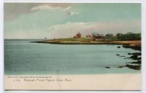Andrew's Point Pigeon Cove Massachusetts 1907c postcard