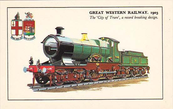 England Great Western Railway 1903 City Of Truro Locomotive